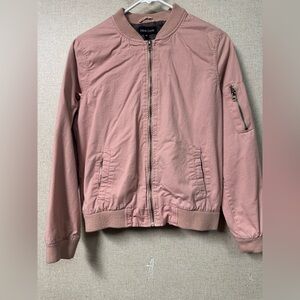 New Look Dusty Rose Bomber Jacket
